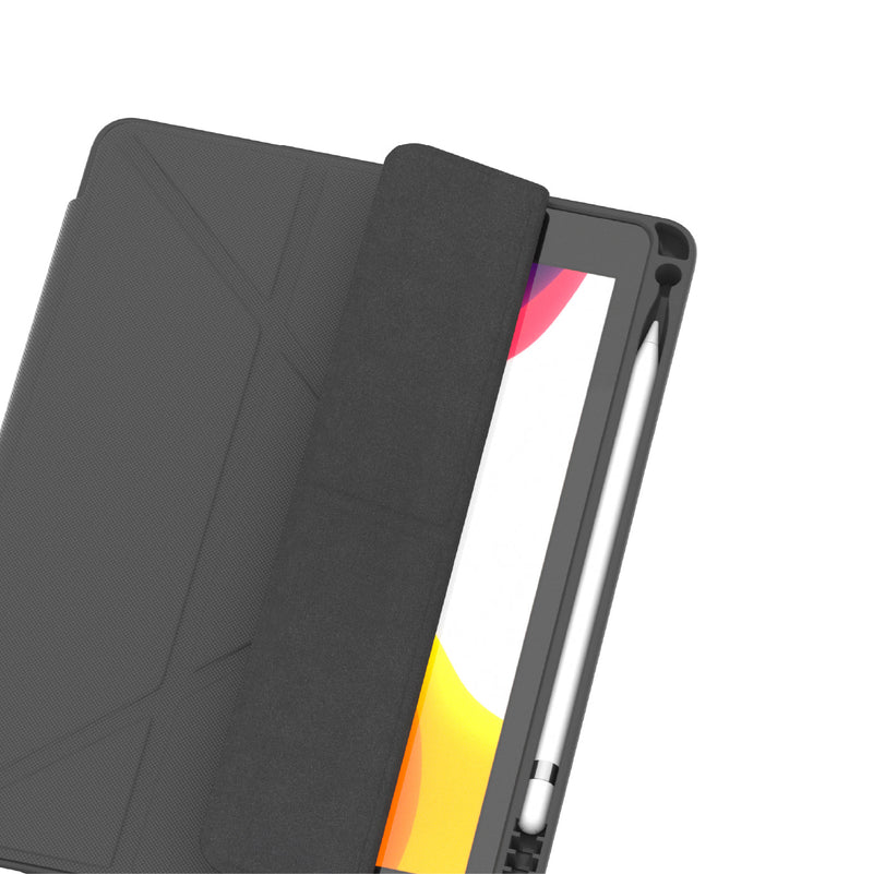 Anti-Microbial Evolution Folio iPad Case - Black