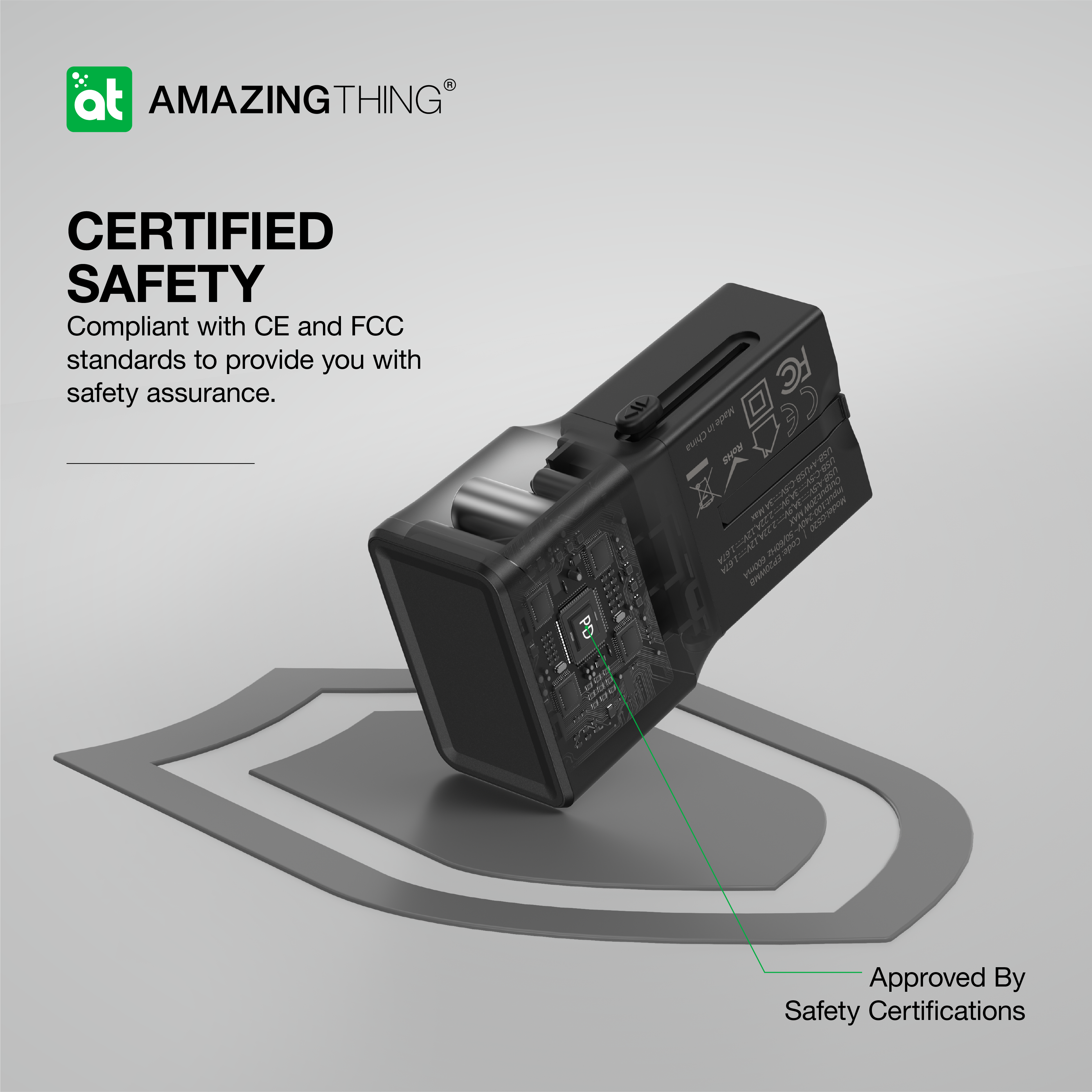 Explorer Pro 20W Portable Universal Travel Charger – AMAZINGTHING