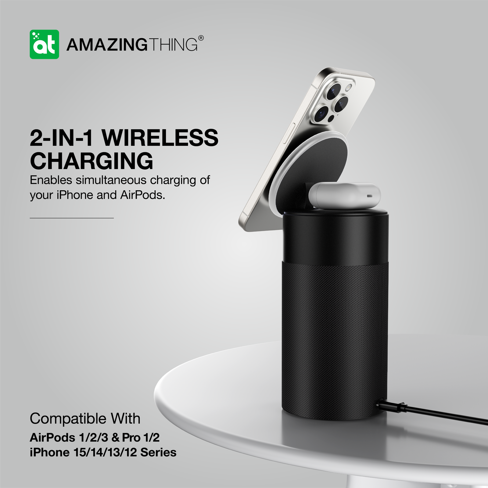 Explorer Pro Mag 4 in 1 Charging Stand With Speaker – AMAZINGTHING