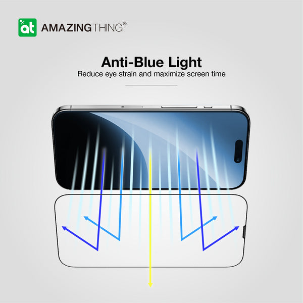 Radix Anti-blue light Tempered Glass Screen Protector | iPhone 15