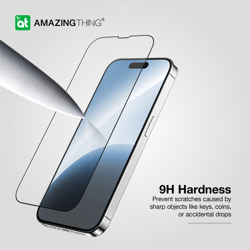 Radix Full Tempered Glass Screen Protector | iPhone 15 Pro Max