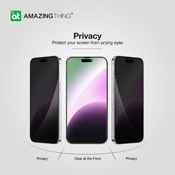 Radix Privacy Tempered Glass Screen Protector | iPhone 15 Pro Max