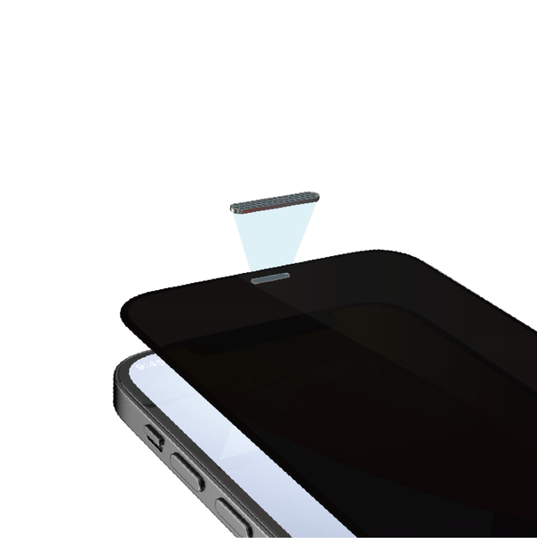 SupremeGlass 28 Privacy 2.75D Fully Covered Anti-Dust Filter for iPhone 12