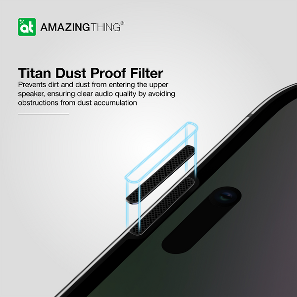 Titan Privacy Tempered Glass Screen Protector | iPhone 15 Pro